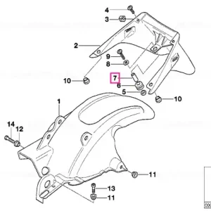 Preț promoțional Bucșă guler - BMW Motorrad