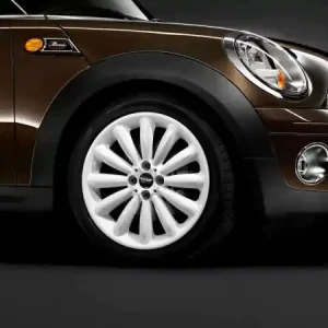 Janta aliaj usor - Infinite Stream Spoke R116 - Alb (White) - 7Jx17 ET:48 - Mini Cabrio R57, Clubman R55, Coupe R58, Roadster R59, R56 Preț redus