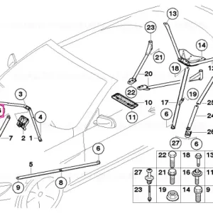 Transport gratuit Șurub hexagonal M12X50 - BMW