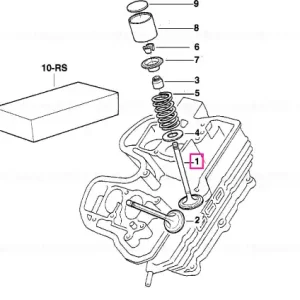 Reducere specială Supapă admisie D=36MM - BMW Motorrad
