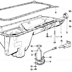 Șurub hexagonal M6X16-8.8-ZNS3 - BMW Preț redus