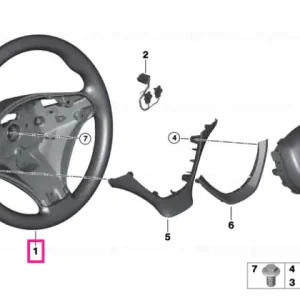Volan sport piele - BMW Reducere de preț
