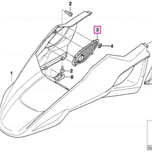 Retur gratuit Grătar dreapta - BMW Motorrad