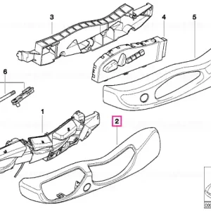 Vezi acum Tapiterie scaun exterior dreapta GRAU - BMW