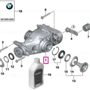 Bestseller Diferential schimb I=2,81 - BMW