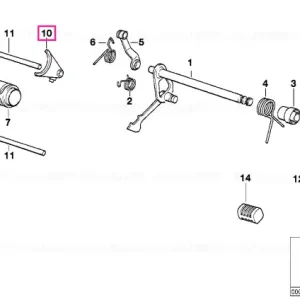 Ofertă exclusivă Furcă schimbător 1-3 viteză - BMW Motorrad