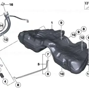 Țeavă umplere plastic - BMW Reducere de preț