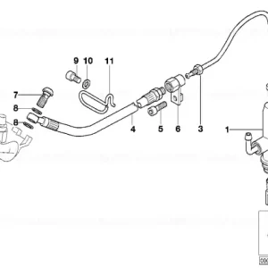 Șurub ISA M6X25 - BMW Motorrad Reducere extra