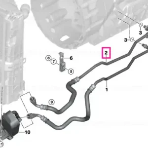 Cel mai bun preț Tub răcire ulei ieșire - BMW