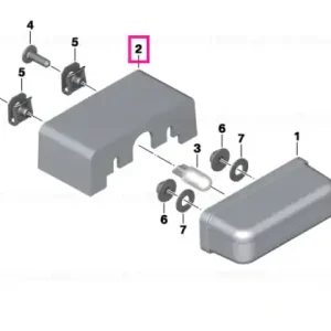 Doar azi Adaptor lumină tabel înmatriculare, US - BMW Motorrad