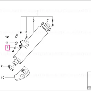 Placă compensare 8X14X1 - BMW Motorrad Cel mai vândut