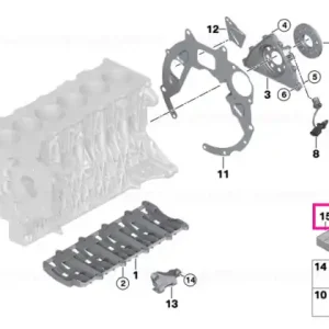 Super ofertă Set garnituri bloc motor fără azbest - BMW