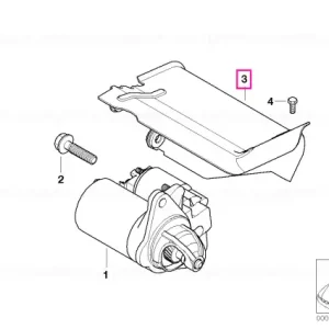 Placa rezistenta starter - BMW - Mini Bestseller
