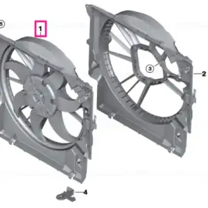 Carcasa ventilator cu ventilator 400W - BMW Promoție