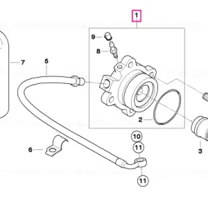 Cilindru esclav D=32MM - BMW Motorrad Disponibil imediat