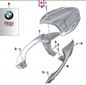Dop acoperire M6 - BMW Motorrad Reducere