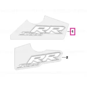 Bestseller Inscripție S1000RR stânga - BMW Motorrad