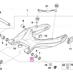 Inel etanșare G25X32X4 - BMW Motorrad Expediere rapidă