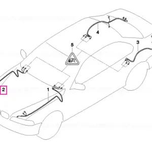 Set cablaj reparaţie faţă dreapta - BMW Ieftin