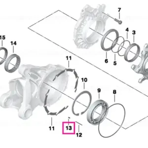 Retur ușor Închizător cilindric 3,5X8-ST - BMW Motorrad