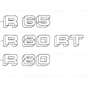 Autocolant SILBER/SCHWARZ - BMW Motorrad Reducere specială