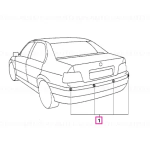 Ultima șansă Kit instalare Park Distance Control - BMW
