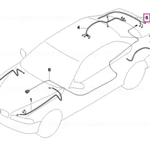 Set cablaj reparaţie capac portbagaj - BMW Preferatul clienților