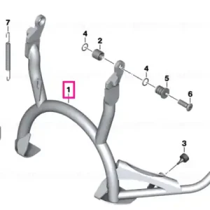 Cric lateral - BMW Motorrad Plată securizată