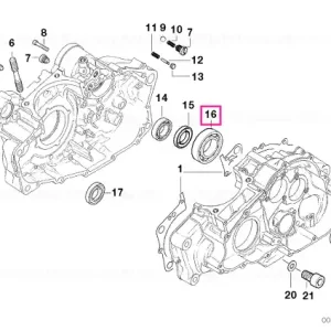 Ofertă exclusivă Rulment bil canelat 25X62X17 - BMW Motorrad