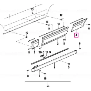 Bestseller Aripa dreapta M TECHNIC - BMW