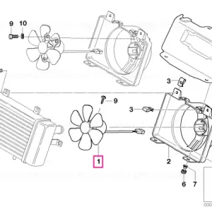 Ventilator - BMW Motorrad Chilipir