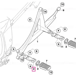 Preț mic Reșou stâng - BMW Motorrad