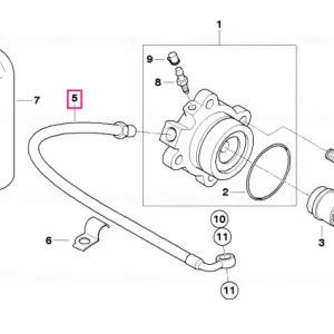 Expediere rapidă Linie ambreiaj - BMW Motorrad