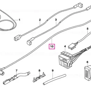Cablu conectare CIC/CID L=1560MM L= 1560MM - BMW Preferatul clienților