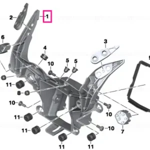 Suport panou faţă - BMW Motorrad Cumpără online