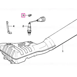Ofertă limitată Clips fixare D=10MM - BMW Motorrad