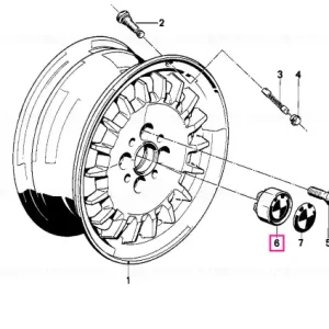 Capac butuc D=58MM - BMW Ofertă limitată