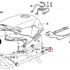 Preferatul clienților Inel de siguranță KL 10-ZNS3 - BMW Motorrad