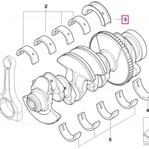 Bucșă ghidaj galbenă 65,00MM 65,00MM(0) - BMW Reducere