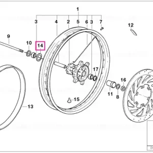 Ofertă de sezon Inel 24X78X25 - BMW Motorrad