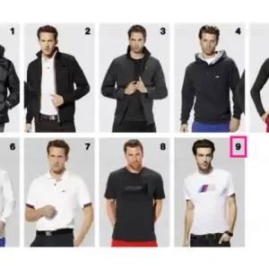Tricou bărbați Fan, ANTRAZIT, S - BMW Reducere de preț