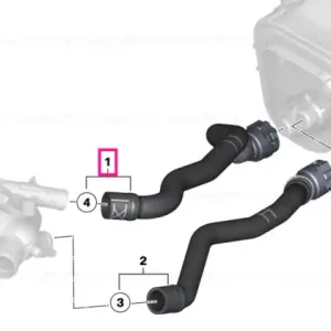Furtun admisie motor și radiator - BMW - Mini Reducere