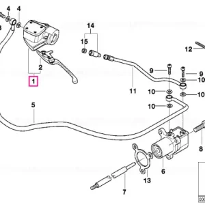 Calitate înaltă Ansamblu control ambreiaj - BMW Motorrad