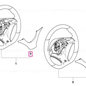 Capac volan Alcantara BMW Performance Comandă acum