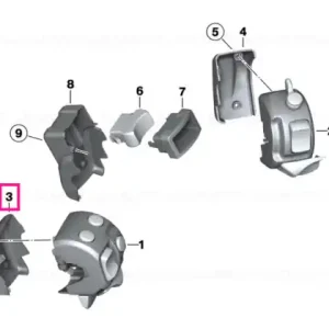 Nu rata Capac protector stânga - BMW Motorrad