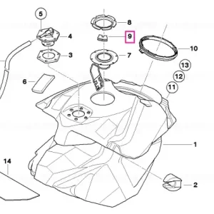 Element cauciuc - BMW Motorrad Transport gratuit