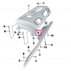 Bucșă scurtă D=7X9H=6MM - BMW Motorrad Reducere