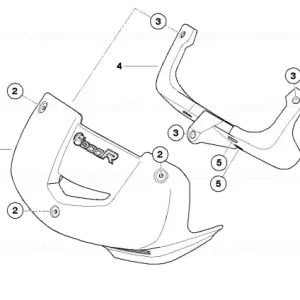Ieftin Panou trim tablou de bord - BMW Motorrad