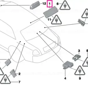 Bestseller Amplificator antenă Diversity 868 MHZ - BMW