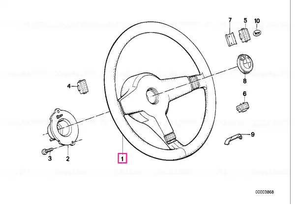 Reducere Volan sport M-technik D=385MM - BMW